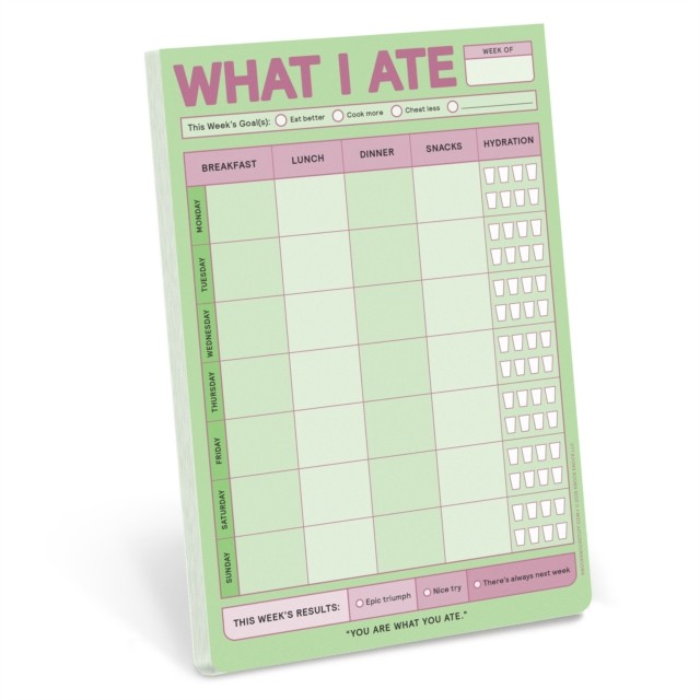 What I Ate (Refresh) Pad by Knock Knock (Other printed item)