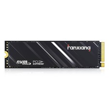 Fanxiang 1TB NVMe SSD PCIe Gen4 M.2 Internal Gaming for PS5, 1TB, Black