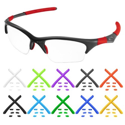 EYAR Rubber Kit Replacement Earsocks & Nose Pads for-Oakley Half Jacket XLJ