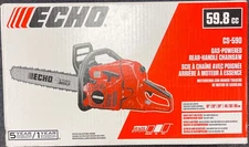 ECHO 20 in. 59.8 cc Gas 2-Stroke Rear Handle Timber Wolf Chainsaw
