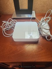 Apple AirPort Extreme Base Station A1143 Wireless Router w/ Power Supply Tested