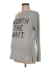 Isabel Maternity Women Gray Sweatshirt M Maternity