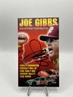 Joe Gibbs Autographed Success & Lessons Pamphlet - EX-NM Black Signature