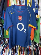 ARSENAL LONDON ENGLAND 2004/2006 AWAY FOOTBALL SHIRT JERSEY NIKE