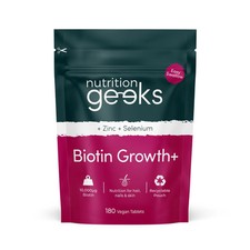 Biotin 10,000mcg + Zinc & Selenium | 180 Tablets - Hair Growth, Skin & Nails, UK