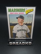 2026 Topps Heritage Base Bryan Woo Seattle Mariners #99