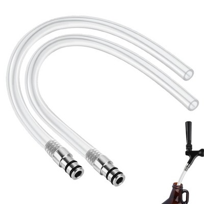 2PCS Growler Filler Tube Hose,12'' 5/16'' I.D 12'' Filler, 2pcs 