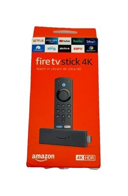 Amazon Fire TV Stick 4K Ulta HD w/Alexa Voice Remote 2021 New Sealed