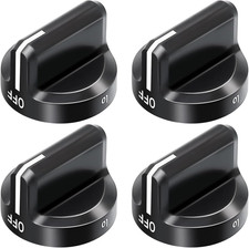Beaquicy 316564511 Top Valve Burner Stove Knob (4 Pack) Fit for Frigidaire Gas/R