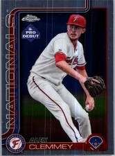 2025 Topps Pro Debut #PDC-14 Alex Clemmey Chrome