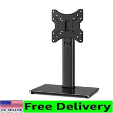 Universal Adjustable Height TV Stand with Swivel Function for 19-43 Inch Screens