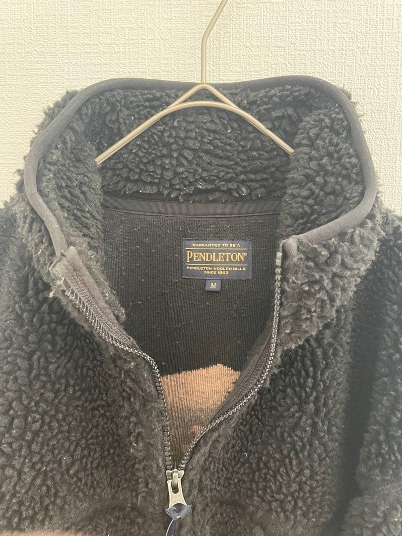 PENDLETON BAYFLOW Boa Jacket Black M - image 3