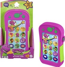 Fisher Price - Barney's World: Hey Barney Musical Phone NIB