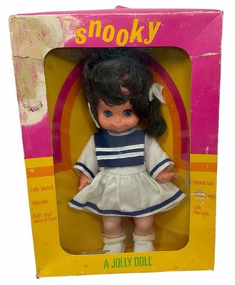 IN BOX Vintage 1972 Snooky A Jolly Toys 11'' Doll JY1-4480 Marianne Rankin 1970s