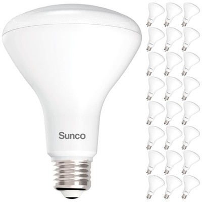 Sunco BR30 LED Light Bulbs 24 Pack Dimmable 850LM 11W 4000K Cool White Used