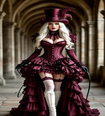 Victorian Gothic Prom Dress Medieval Baroque Evening Dress Tiered Cocktail Party