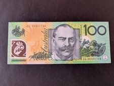 1999 $100 MacFarlane Evans CL 99997768 Clean Handled No Folds Fancy 9s