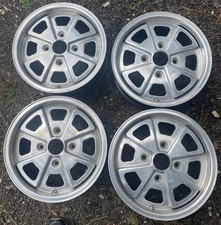 914 Porsche Vw Fuchs Style Wheels 15x5.5 4x130 Set4 Clean Pulloffs 914 Porsche Vw Fuchs Style Wheels 15x5.5 4x130 Set4 Clean Pulloffs