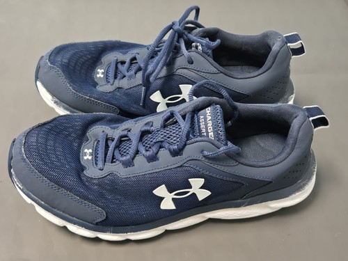 Under Armour Charged Assert Running Shoes 3024857-400 Men's Blue Size 10