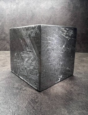Muonionalusta Altay iron meteorite large square brick，excellent condition 8.9LB