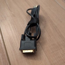 New HDMI to DVI-D 24 1 Pin Monitor Display Adapter Cable Male/Male HD HDTV 3 FT