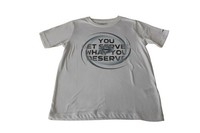 Jungen 816015 Head T-SHIRT Shirt Schriftzug Chris Weiss Schriftzug Gr. 152 Neu