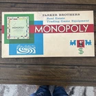 Vintage Parker Brothers Monopoly Board Game 1961 Edition Complete Set