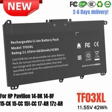   TF03XL Battery For HP Pavilion 15-CC 15-CK 15-CD 14-CD 14-BF 14-BK 920070-855