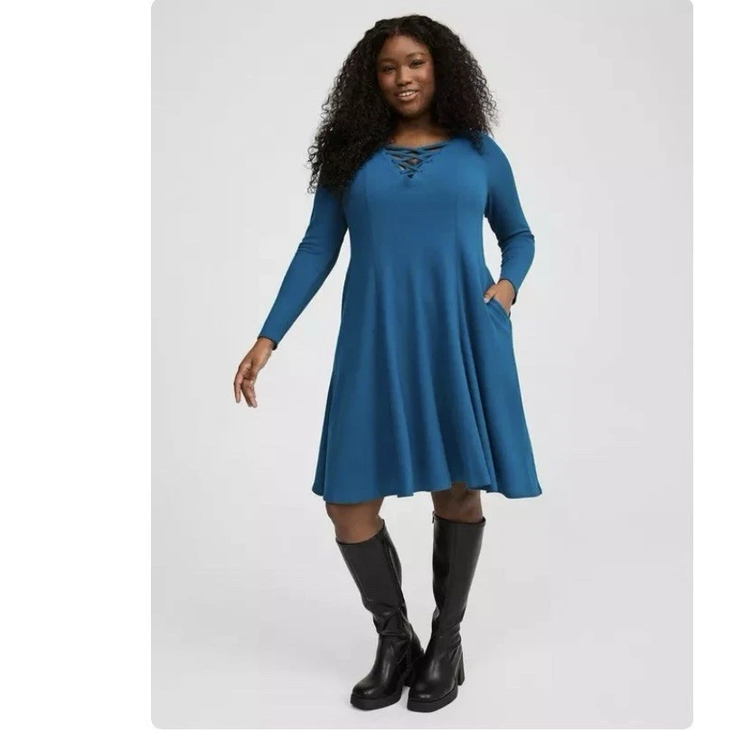 knee length dresses for ladies Idia Plus Size Evening in Orchid