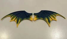 Lego Dragon Replacement Parts Marbled Wing Set Of 2 - Dark Yellow / Green / Blue