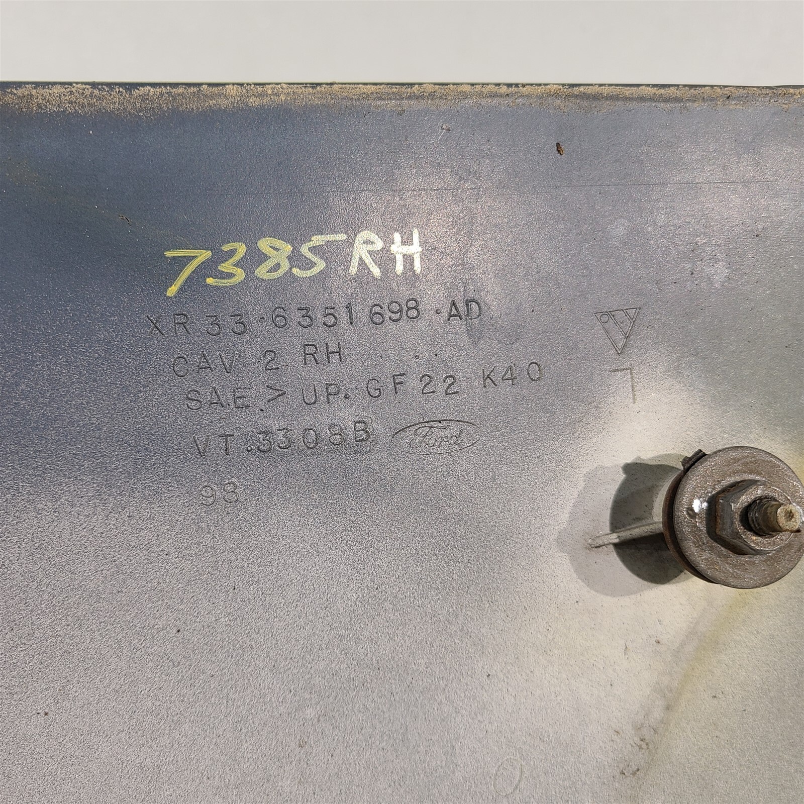 99-04 Ford Mustang Coupe Quarter Window Sail Panels Lh Rh Aa7385