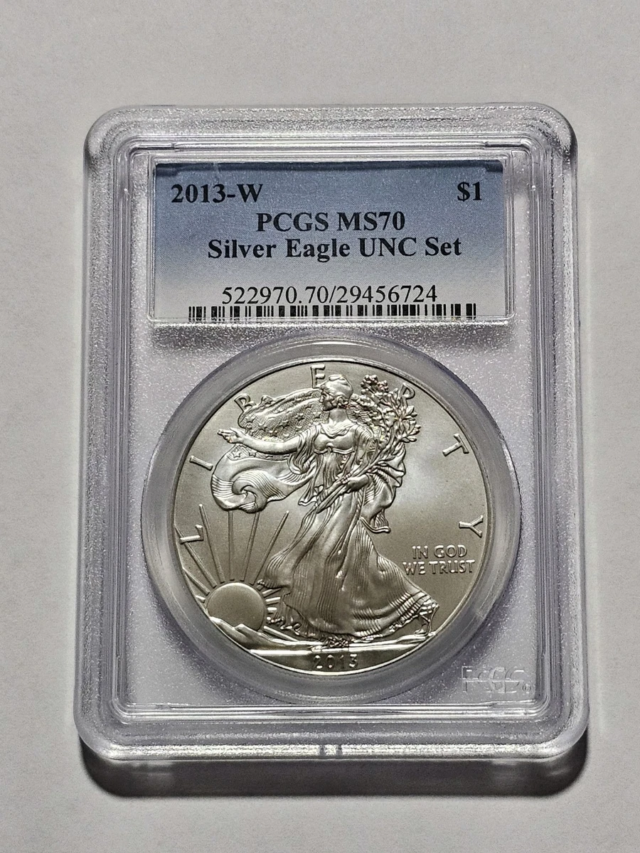 American Eagle MS 70 Graded 2013 Silver Bullion Coins for sale | eBay