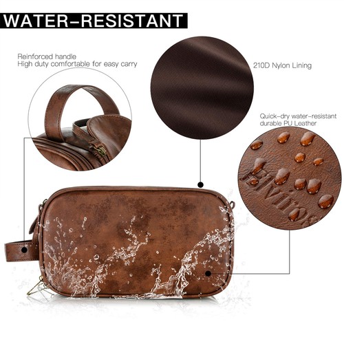Kulturbeutel Herren Reise Kulturtasche Wasserdicht Waschtasche Toilettenartikel. - Bild 3 von 16