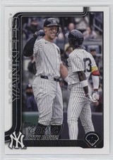 2025 Topps Update Veteran Combos Aaron Judge Jr Jazz Chisholm #US85 1i3j
