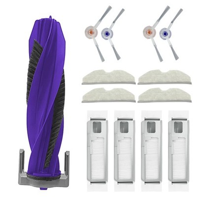Main Side Brush Filters Dust Bag Wipes for NARWAL K1/Freo X Plus Robot Vacuum