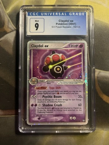 Claydol ex 93/108 Power Keepers Holo CGC 9