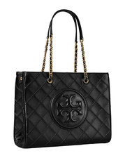 Authentic Tory Burch Fleming Soft Quilted Leather Chain Tote