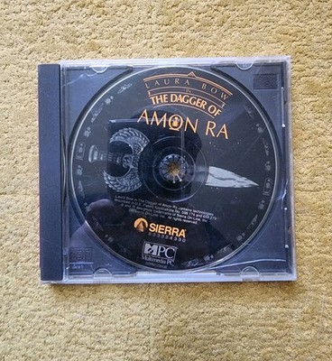 The Dagger of Amon Ra: A Laura Bow Mystery (PC CD-ROM, 1992) Game DISC ONLY 