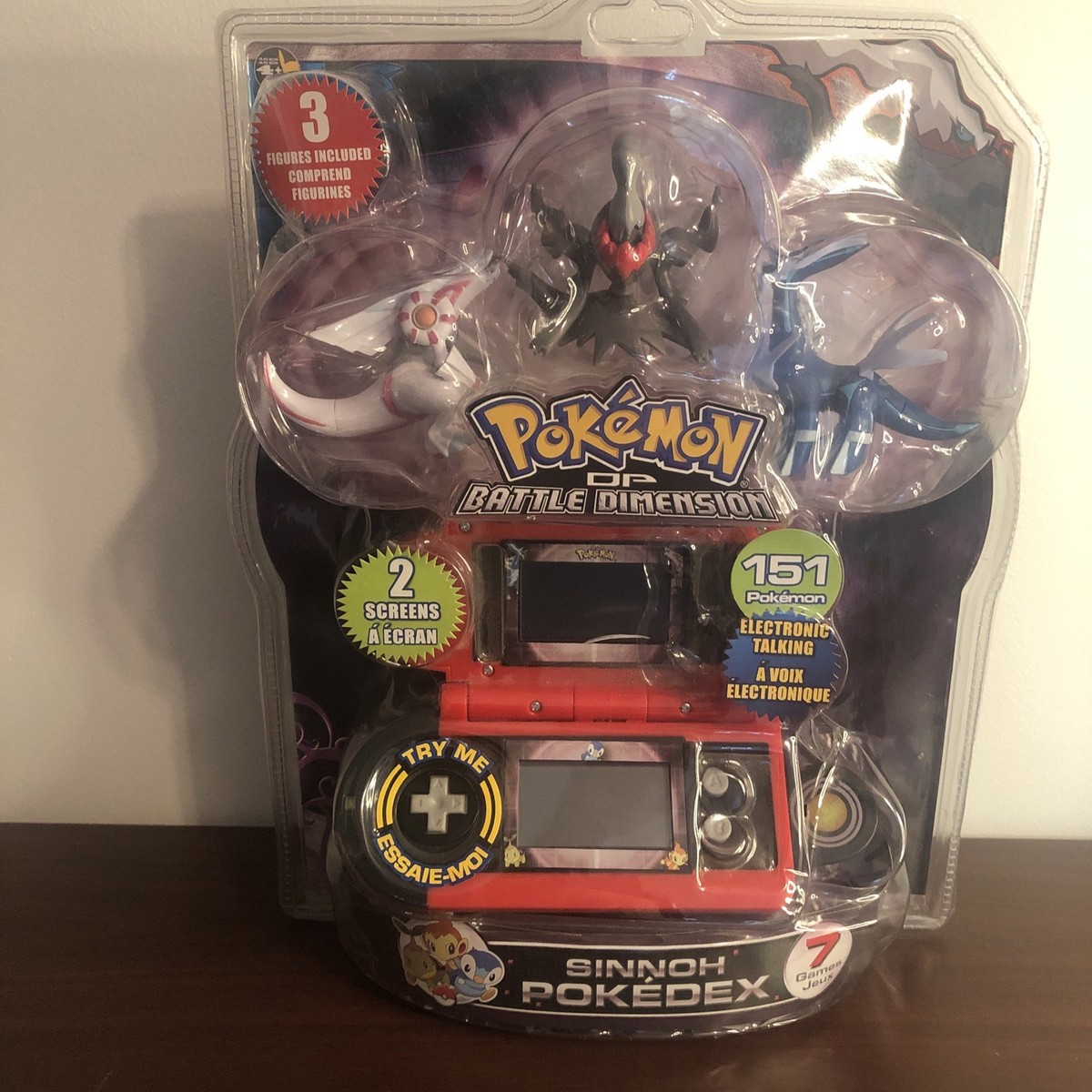 Pokemon Diamond Pearl Sinnoh Pokedex With Figures NEW Sealed | eBay