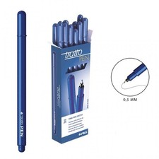 Tratto Pen marcatore Conf. da 12 pz. punta fine tratto 0,5 mm blu (cod 01)