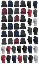 24 Pack Yacht  Smith Unisex Wholesale Bulk Winter Thermal Beanies Skull Caps