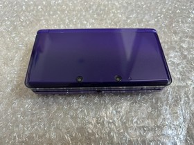 Nintendo 3DS Midnight Purple Handheld System + 8 DS Games bundle lot console