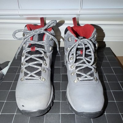 Columbia Men s Hiking Boots Gray/Red/Black US 8.5 Medium Width MPN 1594731