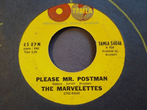 THE MARVELETTES-PLEASE MR POSTMAN-TAMLA ORIG PENNY FARTHING SLEEVE