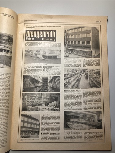 1978 1200 Jahre Haiger Zeitung Sonderausgabe - 第 4/7 張圖片