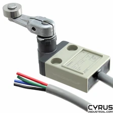 Omron D4C-1420 General-purpose Limit switches, General load, IP67, SPDT, Roller 