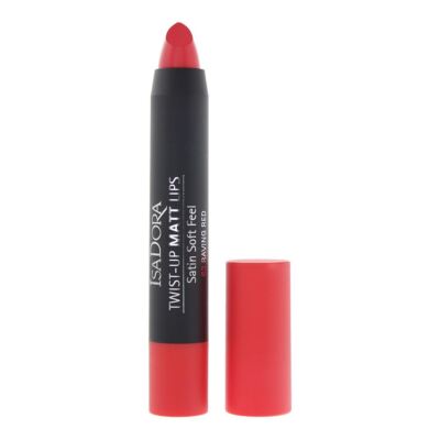 Isadora Twist-Up Matt Lips 62 Raving Red 3,3g für Damen