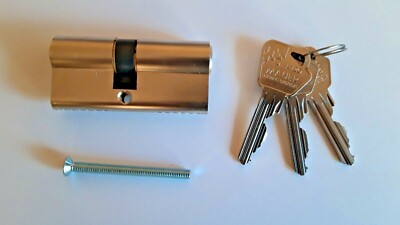 NEW!! MAUER A120 SKG** -Patented Profile High Security Cylinder Lock /Size 31/36