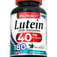180 Capsules |40 mg| Lab | lutein | lutein and zeaxanthin supplements Free ship