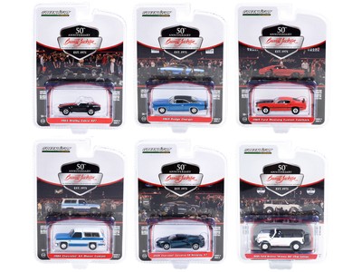 Barrett Jackson ''Scottsdale Edition'' Set of 6 Cars 1/64 by Greenlight